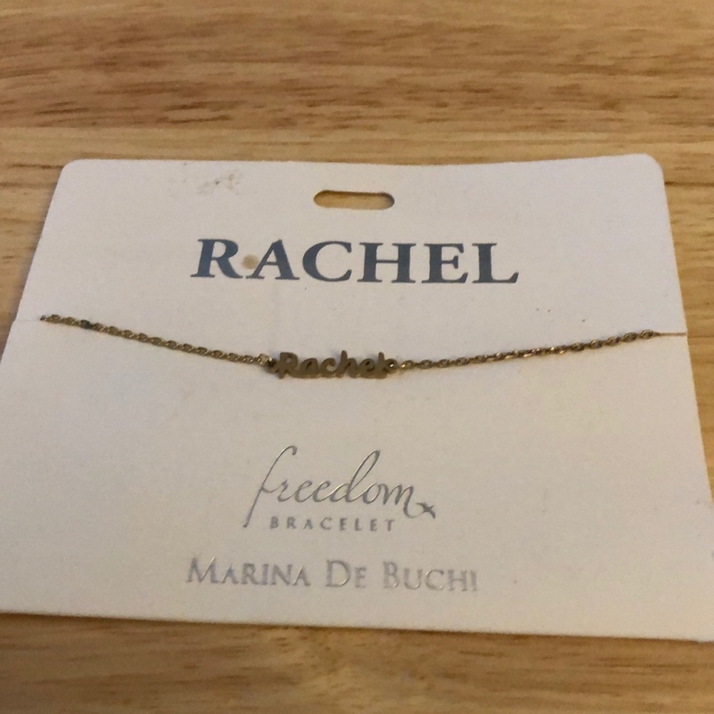 Rachel Name Bracelet